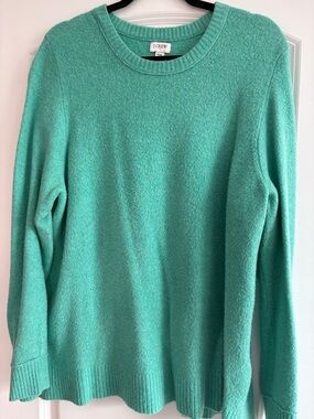 J. Crew Women's Supersoft Crewneck Sweater in Aqua Teal